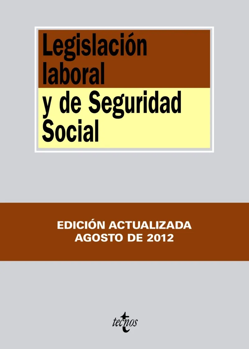 LEGISLACION LABORAL Y DE SEGURIDAD SOCIAL