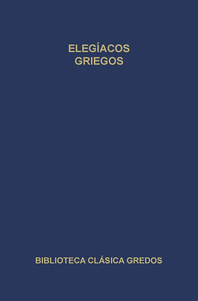ELEGIACOS GRIEGOS