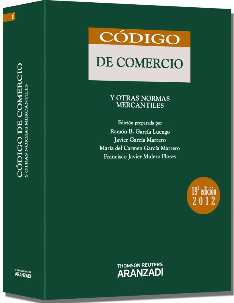 CODIGO DE COMERCIO Y OTRAS NORMAS MERCANTILES -19E