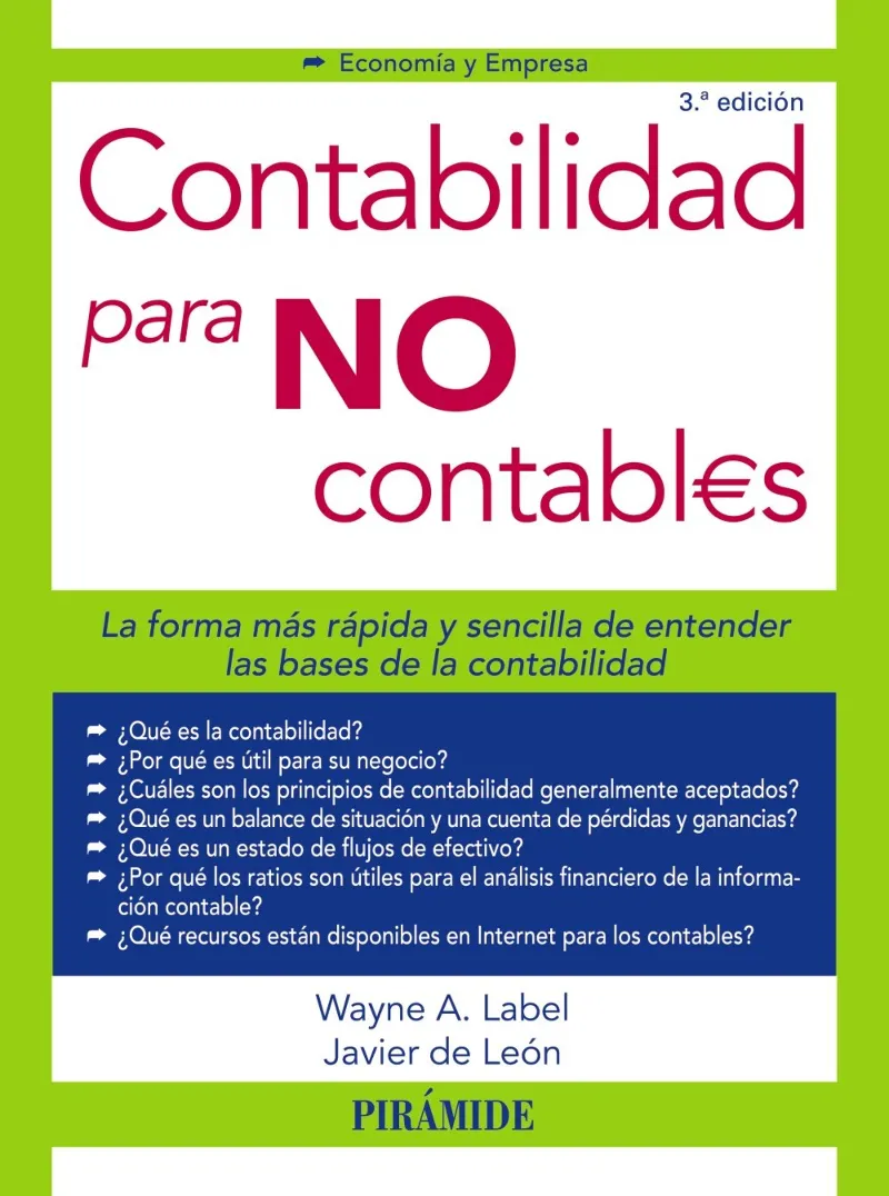 CONTABILIDAD PARA NO CONTABLES -3A ED-