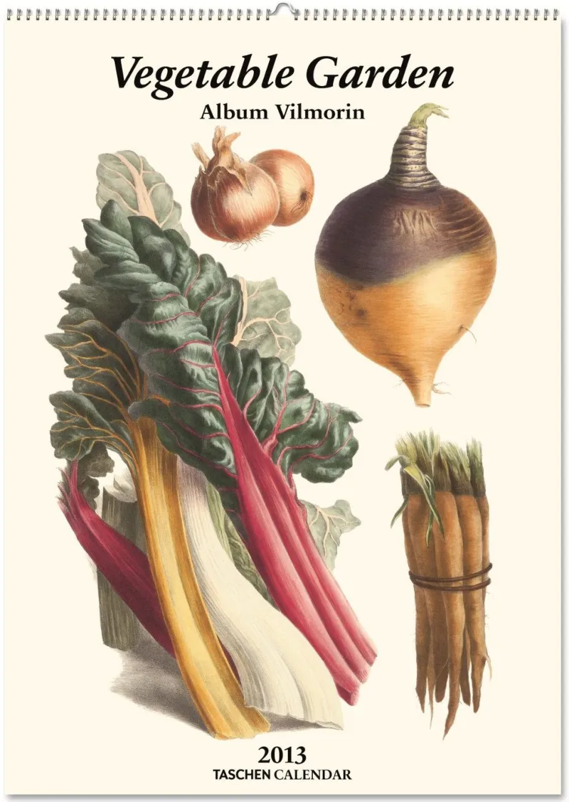 VEGETABLE GARDEN CALENDARIO 2013 -ALBUM VILMORIN-
