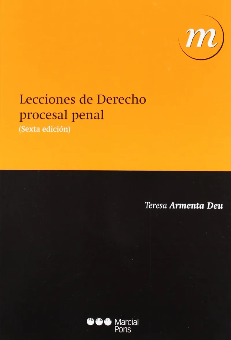 LECCIONES DE DERECHO PROCESAL PENAL -6A ED.-