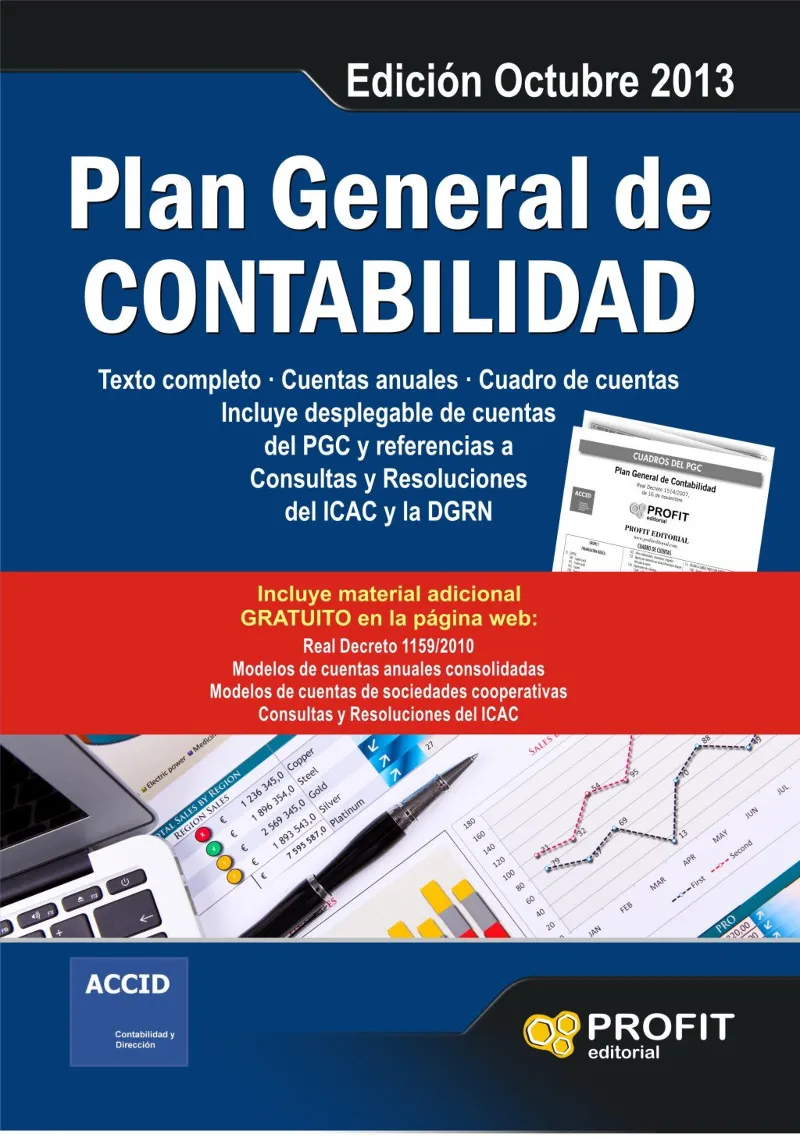 PLAN GENERAL DE CONTABILIDAD EDICION 2013 + CD