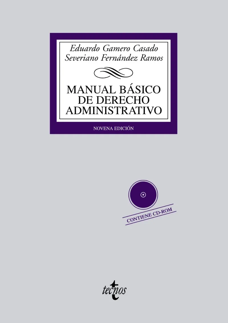 MANUAL BASICOP DE DERECHO ADMINISTRATIVO + CD-ROM