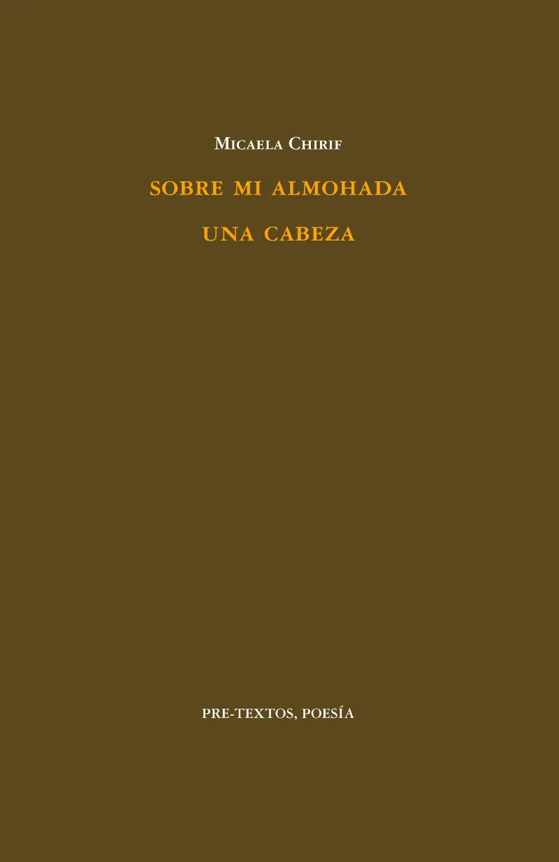 SOBRE MI ALMOHADA NUA CABEZA