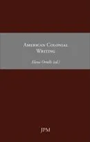 AMERICAN COLONIAL WRITING