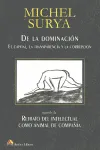 DE LA DOMINACION -EL CAPITAL LA TRANSPARENCIA Y