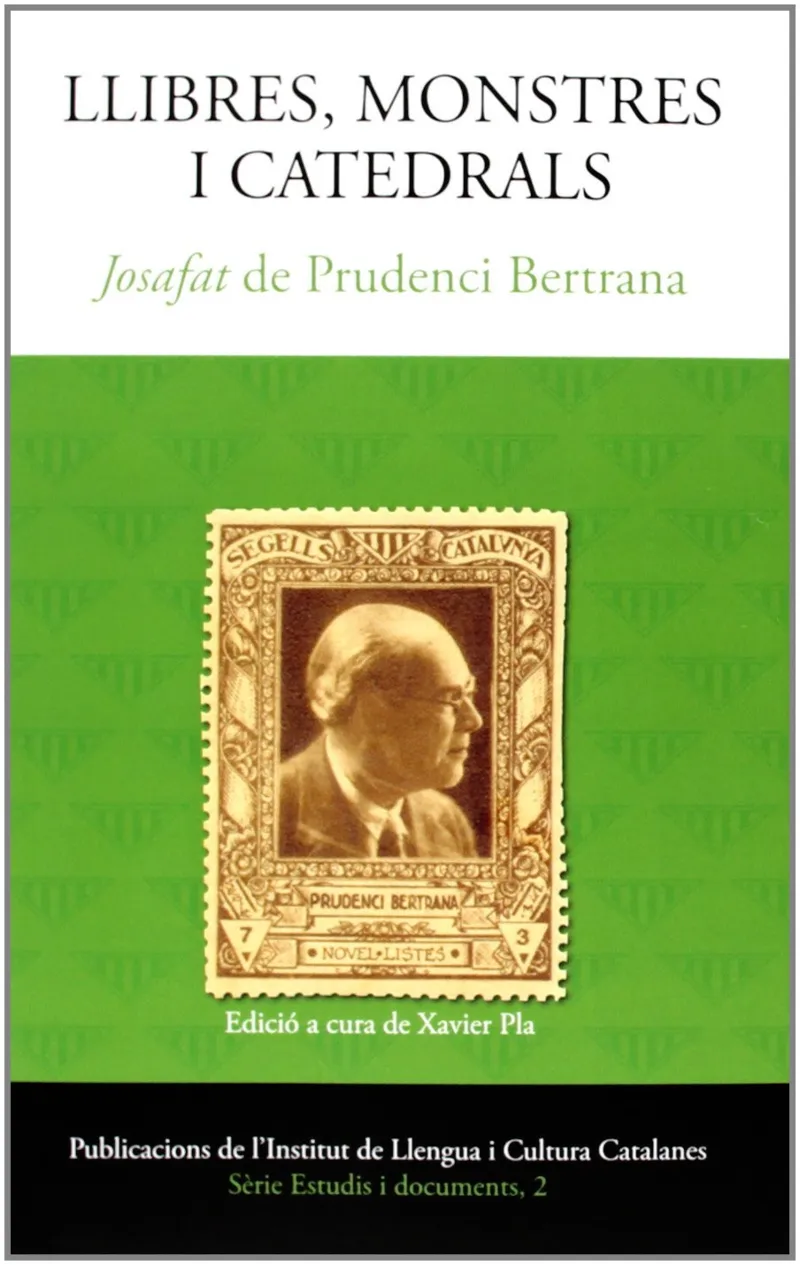LLIBRES MONSTRES I CATEDRALS -JOSAFAT DE PRUDENCI