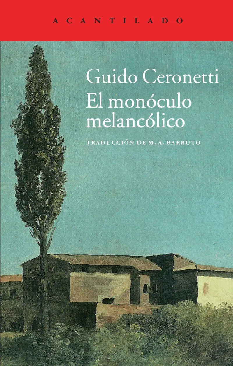 MONOCULO MELANCOLICO,EL