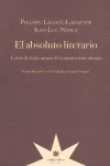 ABSOLUTO LITERARIO,EL