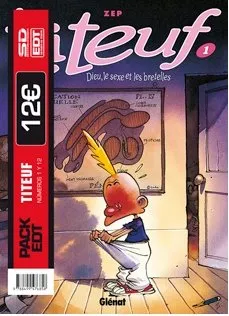 PACK EDT: TITEUF VOLS 1 I 12