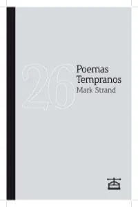 26 POEMAS TEMPRANOS