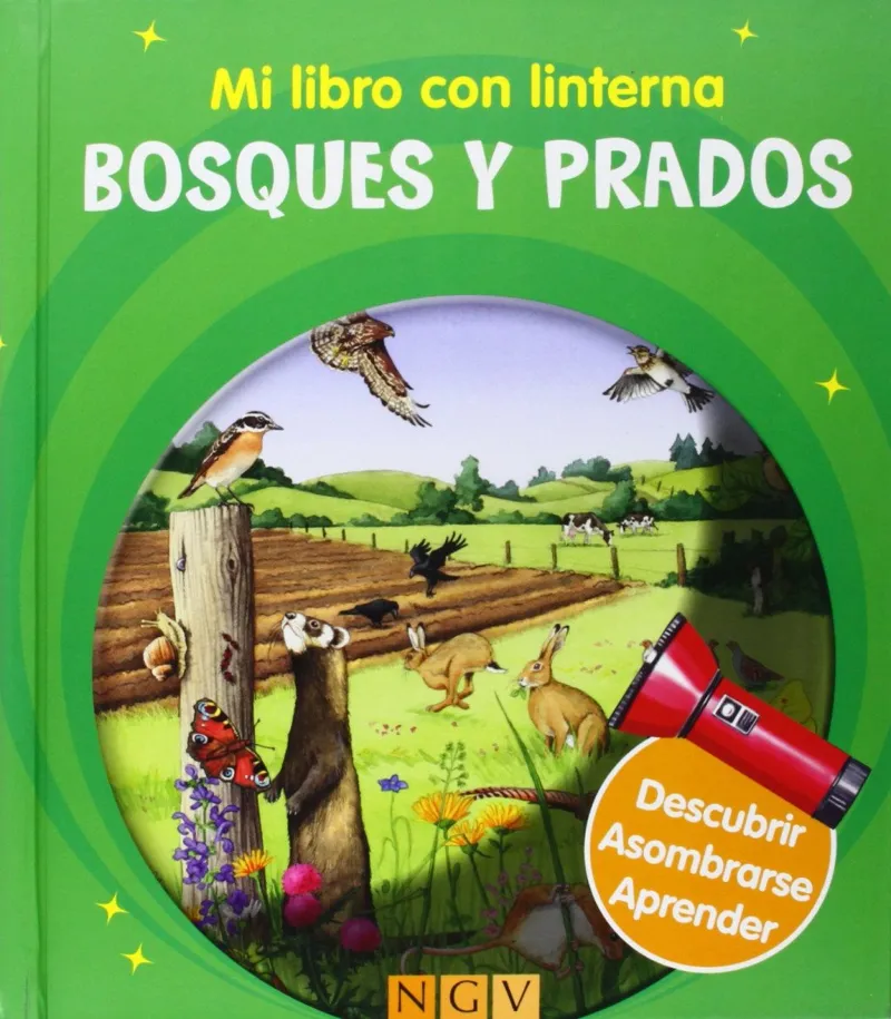 BOSQUES Y PRADOS -MI LIBRO CON LINTERNA-