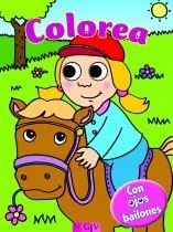 CABALLOS -BLOCS DE DIBUJO CON OJOS BAILONES-