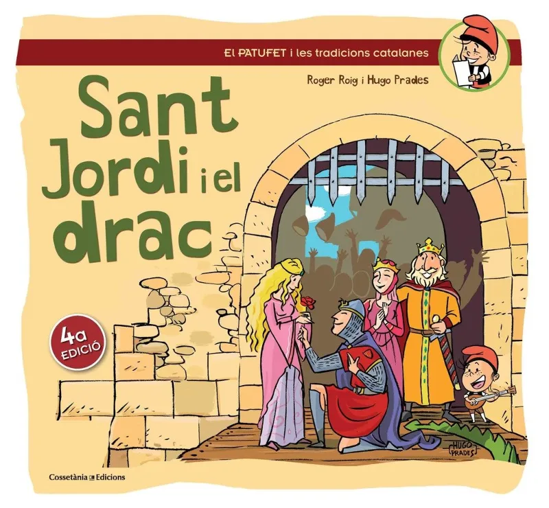 SANT JORDI I EL DRAC -LLETRA LLIGADA-
