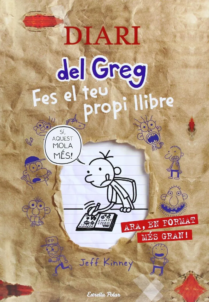 DIARI DEL GREG FES EL TEU PROPI LLIBRE -MES GRAN