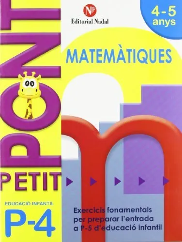 PETIT PONT P4 -NOMBRES 4-5 ANYS-