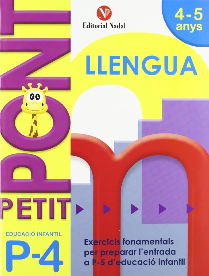 PETIT PONT P4 -LLETRES 4-5 ANYS-