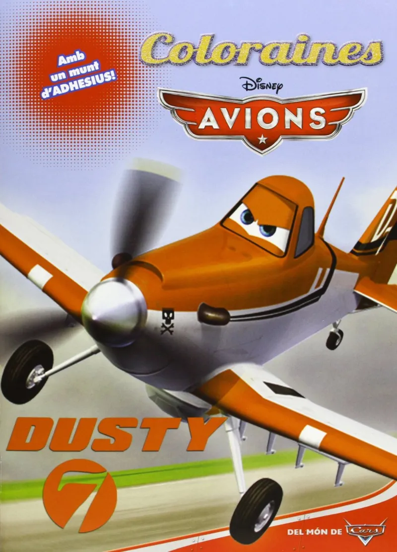 AVIONS -COLORAINES- AMB UN MUNT D' ADHESIUS