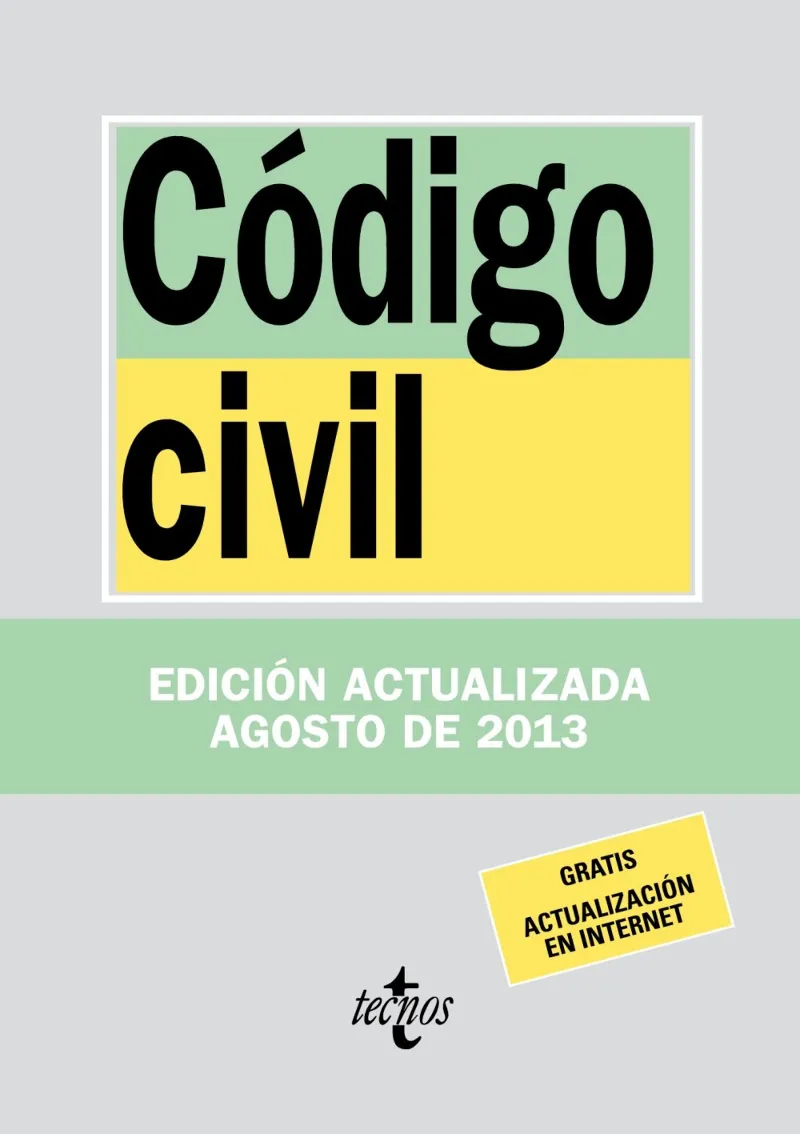 CODIGO CIVIL -ED. ACTUALIZADA AGOSTO 2013-