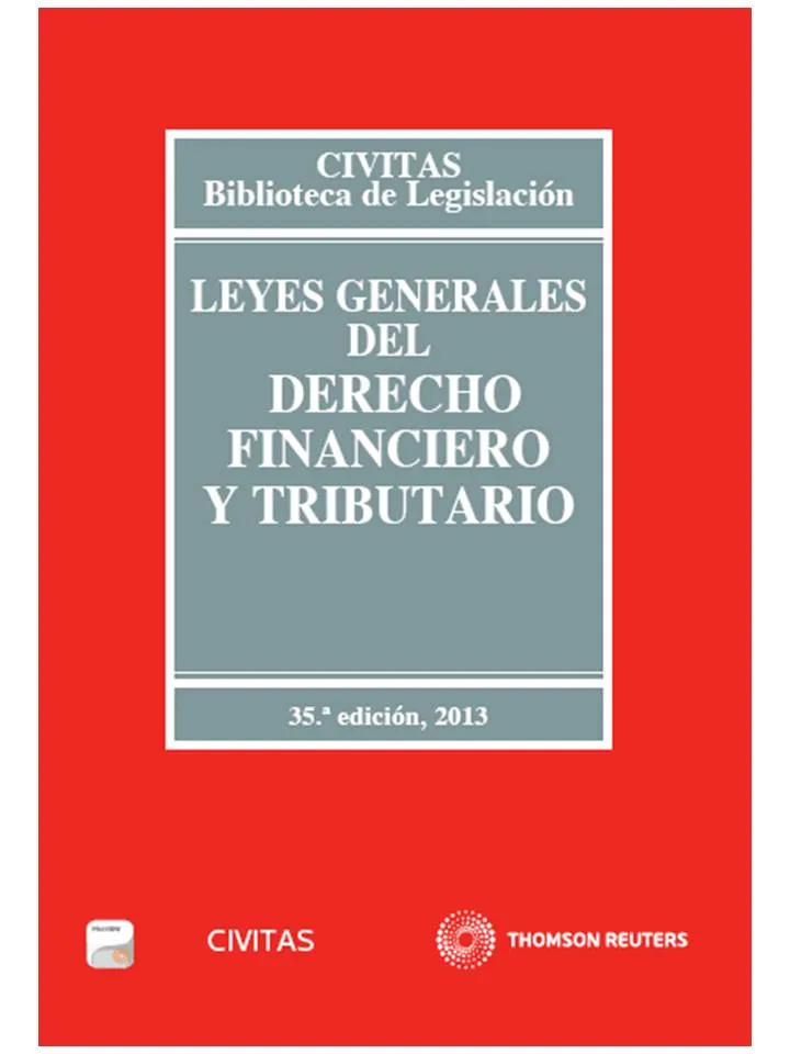 LEYES GENERALES DEL DERECHO FINANCIERO Y