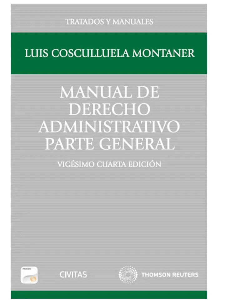 MANUAL DE DERECHO ADMINISTRATIVO PARTE GENERAL