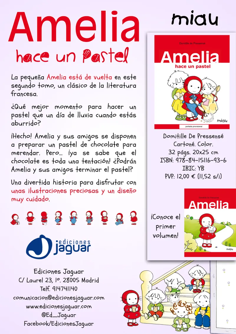 AMELIA HACE UN PASTEL
