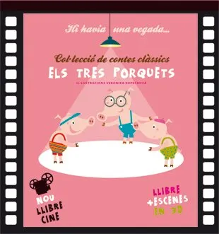 TRES PORQUETS,ELS -LLIBRE + ESCENES EN 3D-
