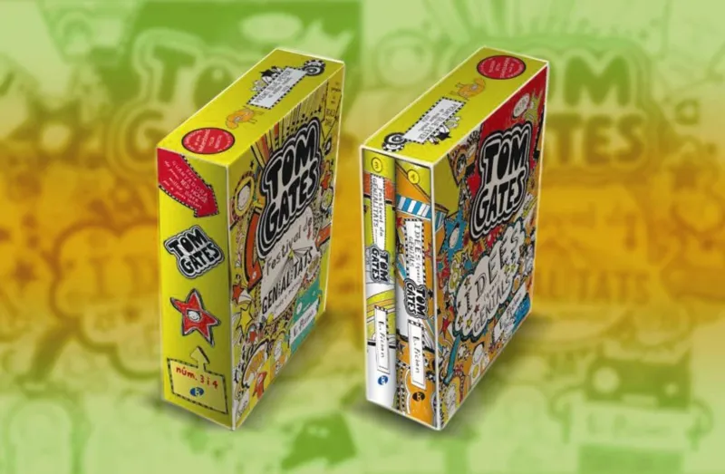 TOM GATES -PACK 2 VOL, 3/4-