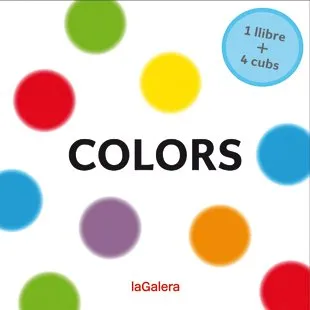 COLORS - 1 LLIBRE + 4 CUBS-