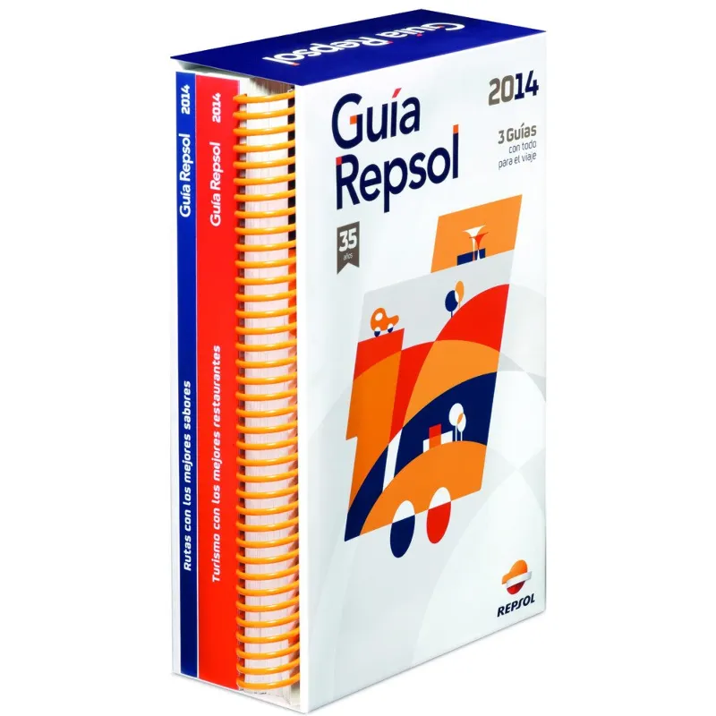 GUIA REPSOL 2014 -3 GUIAS CON TODO PARA EL VIAJE-