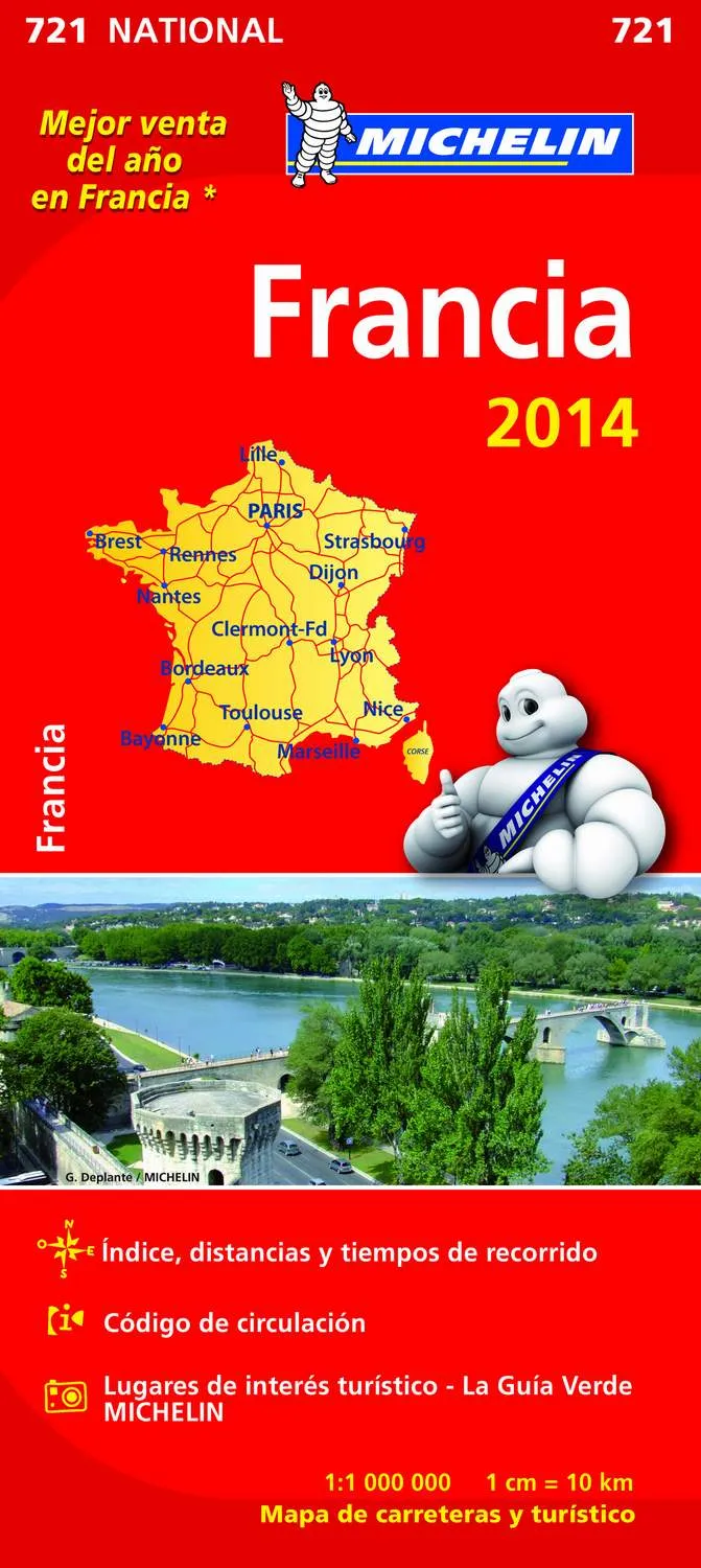 MAPA FRANCIA 2014
