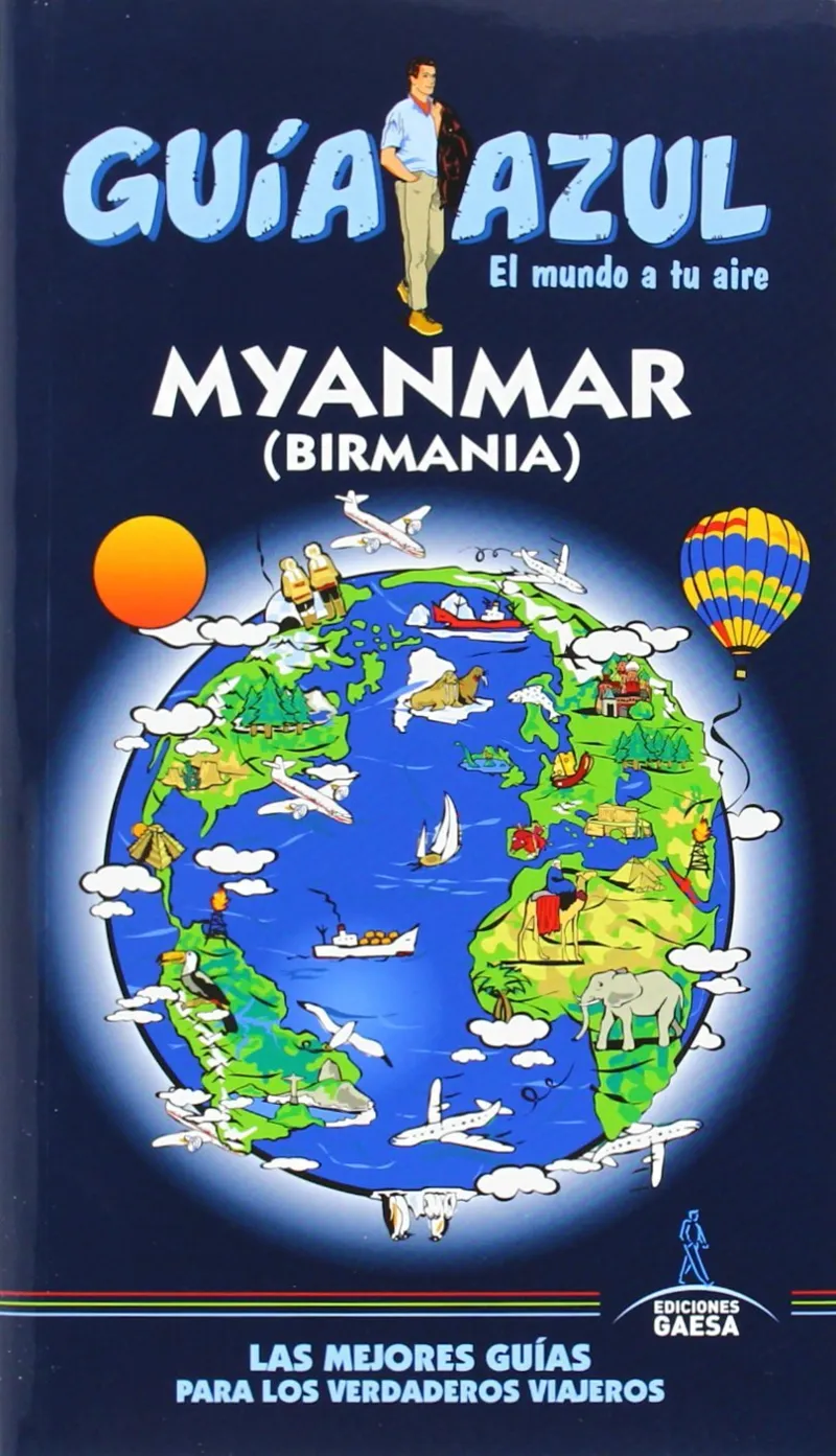 MYANMAR BIRMANIA -GUIA AZUL 2014