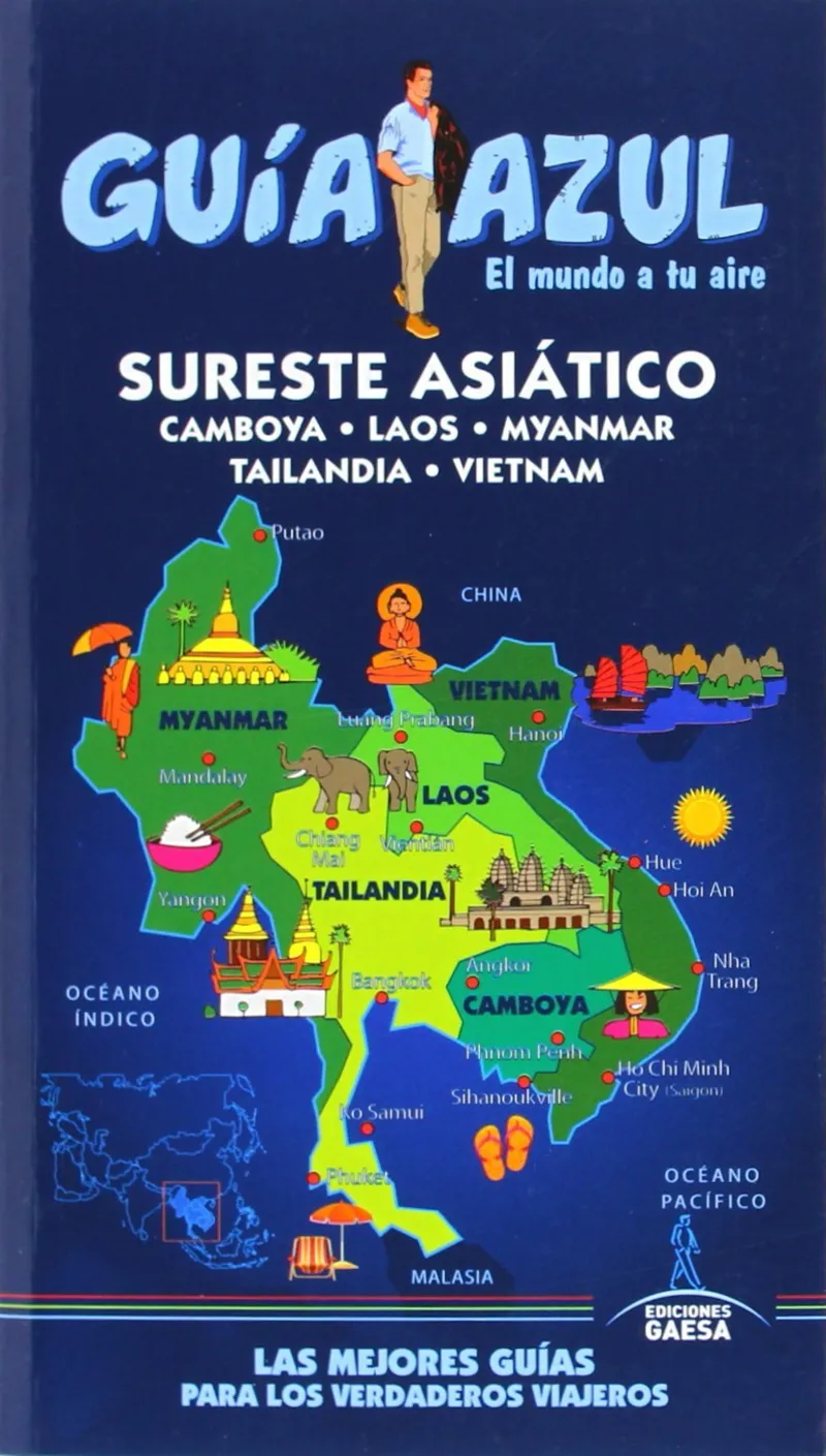 SURESTE ASIATICO GUIA AZUL 2014