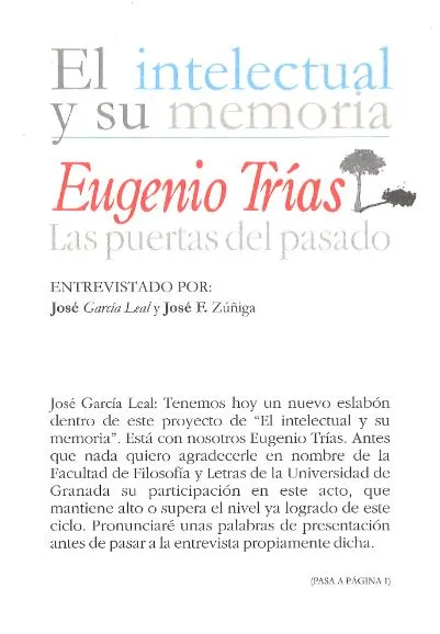 INTELECTUAL Y SU MEMORIA,EL
