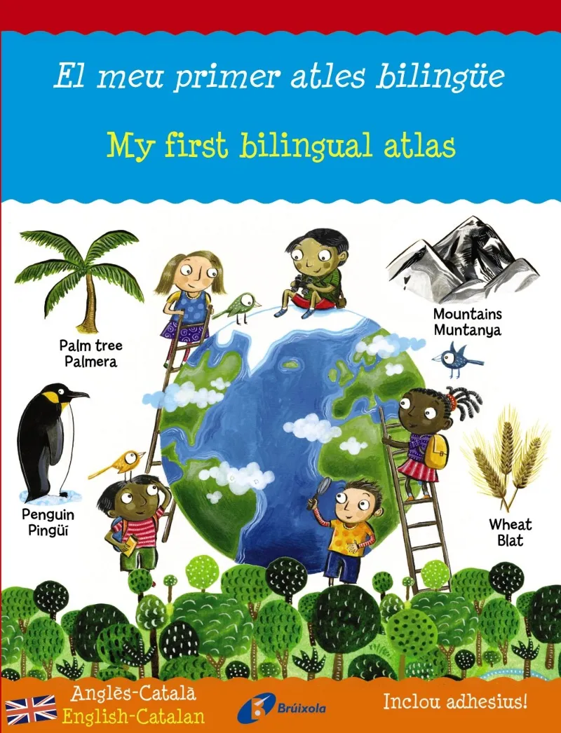 MEU PRIMER ATLES BILINGUE,EL -INCLAO ADHESIUS-