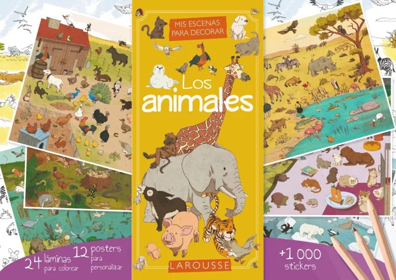 ANIMALES,LOS -MIS ESCENAS PARA DECORAR-