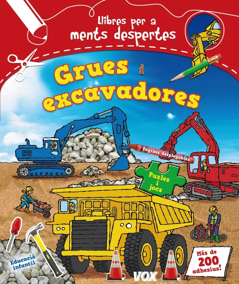 GRUES I EXCAVADORES -LLIBRES PER A MENTS DESPERTES