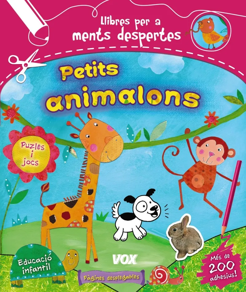 PETITS ANIMALONS -LLIBRES PER A MENTS DESPERTES-