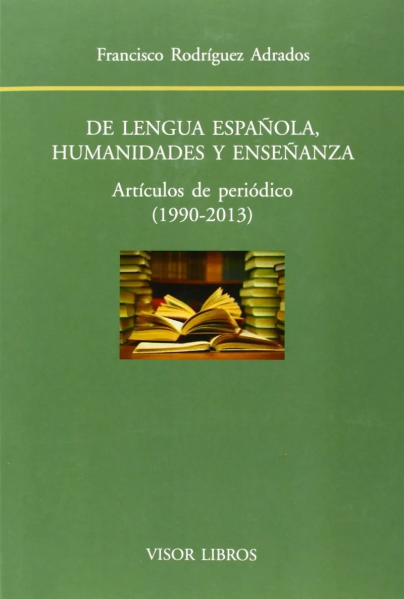 DE LENGUA ESPAÑOLA HUMANIDADES Y ENSEÑANZA