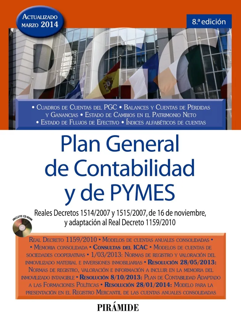 PLAN GENERAL DE CONTABILIDAD Y DE PYMES 8ED.