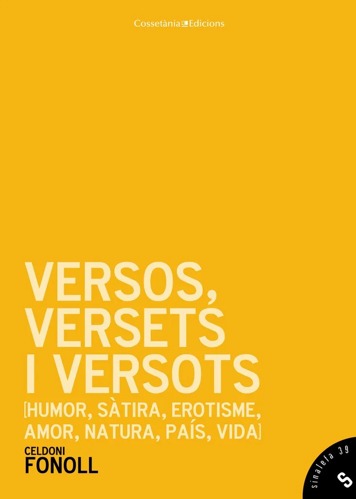 VERSOS VERSETS I VERSOTS
