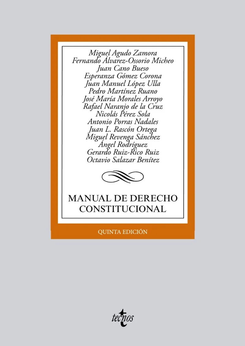 MANUAL DE DERECHO CONSTITUCIONAL -5 ED.-2014