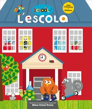 ESCOLA,L' -AMB RETALLABLES I ADHESIUS-