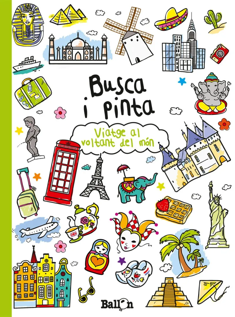 VIATGE AL VOLTANT DEL MON -BUSCA I PINTA-