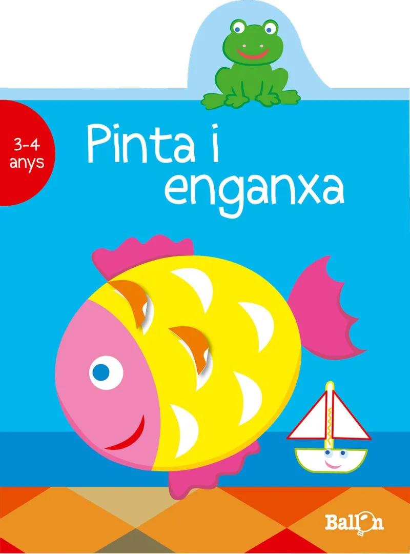 PINTA I ENGANXA BLAU 3-4 ANYS