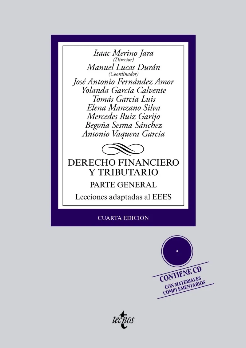 DERECHO FINANCIERO Y TRIBUTARIO -PARTE GENERAL-