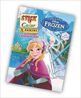 STICK & COLOR FROZEN EL REINO DE HIELO