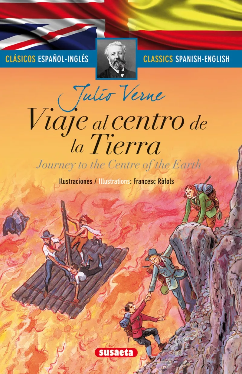 VIAJE AL CENTRO DE LA TIERRA -ED. BILINGUE-