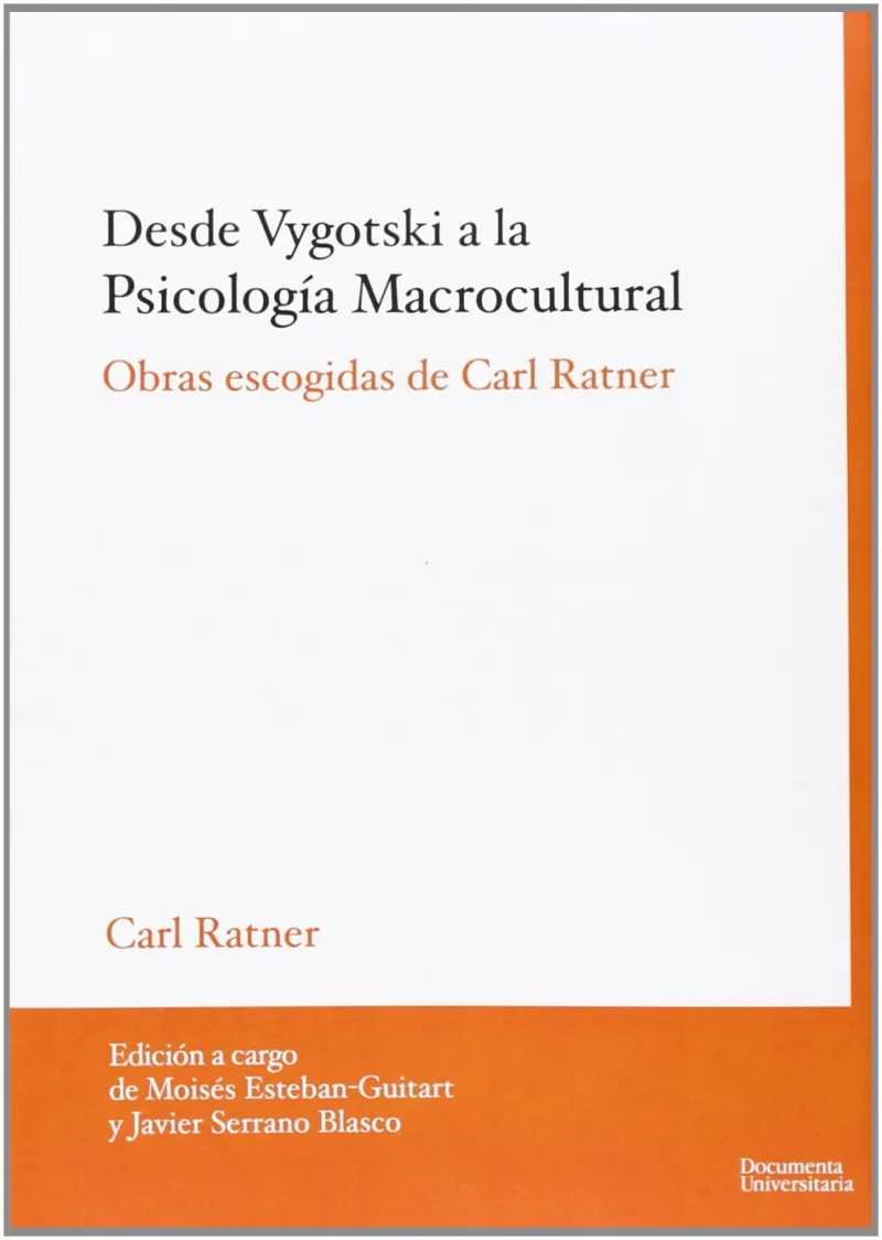 DESDE VYGOTSKI A LA PSICOLOGIA MACROCULTURAL